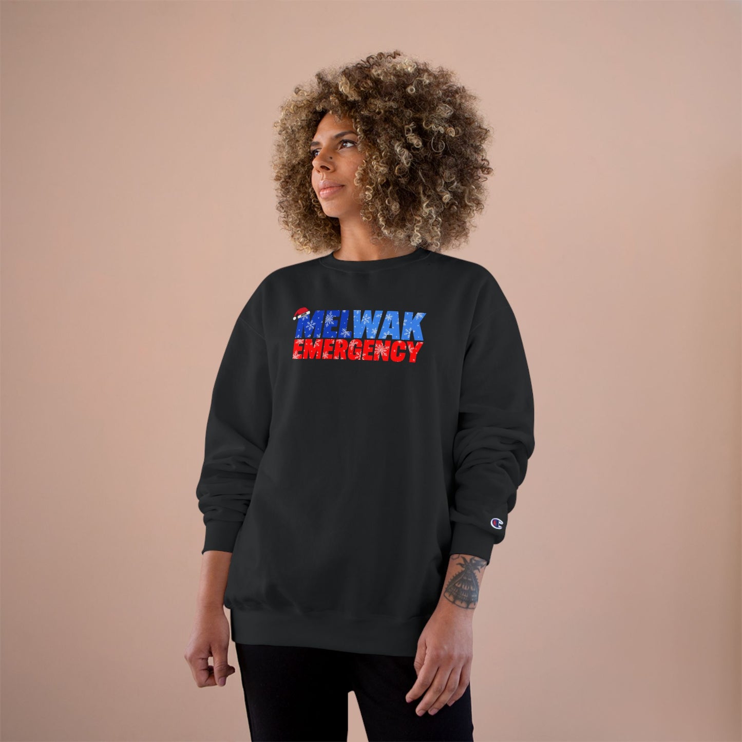 MELWAK Emergency Holiday Sweatshirt