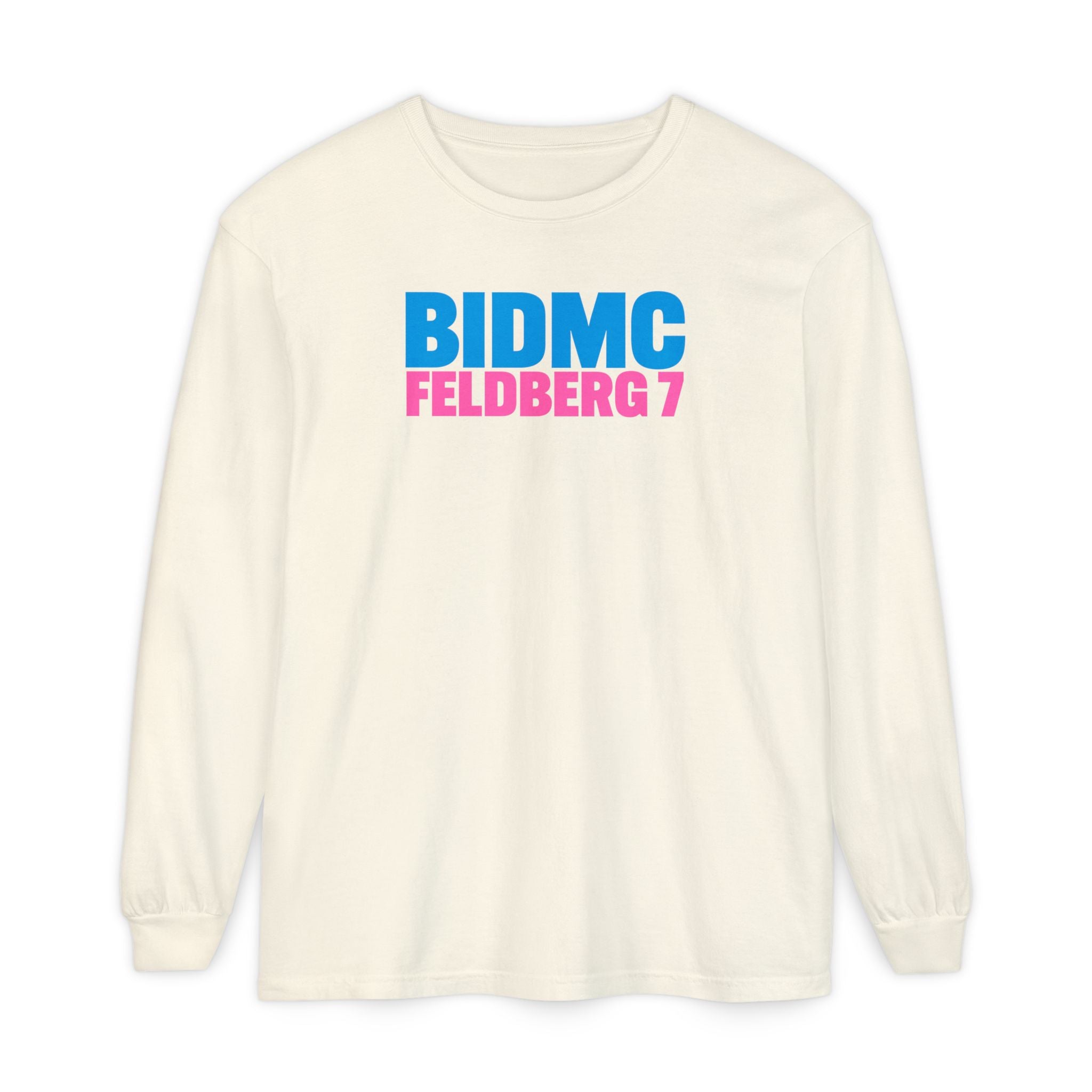 BIDMC FELDBERG 7 Pink LONG SLEEVE TEE