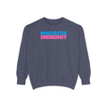 Winchester Emergency Pink Comfort Colors Crewneck Sweatshirt
