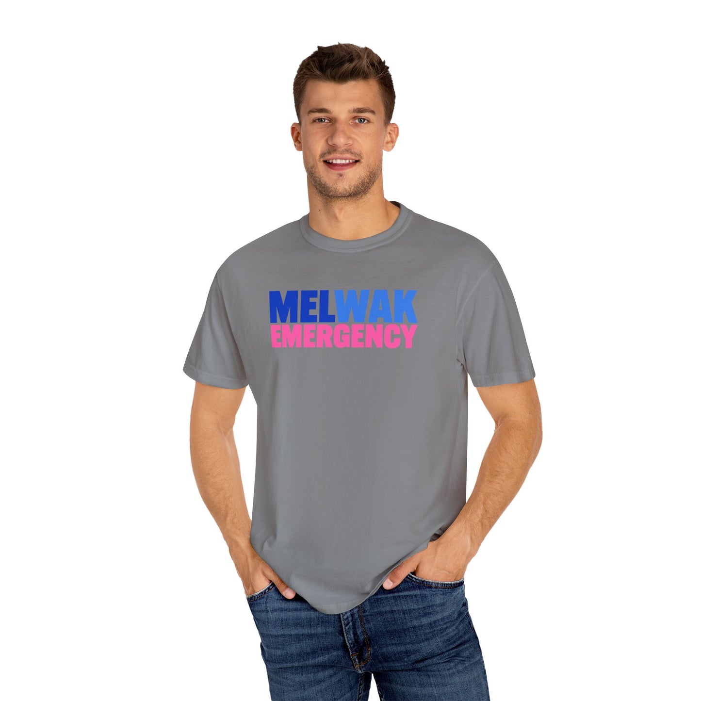 MELWAK Emergency Pink Tee COMFORT COLORS