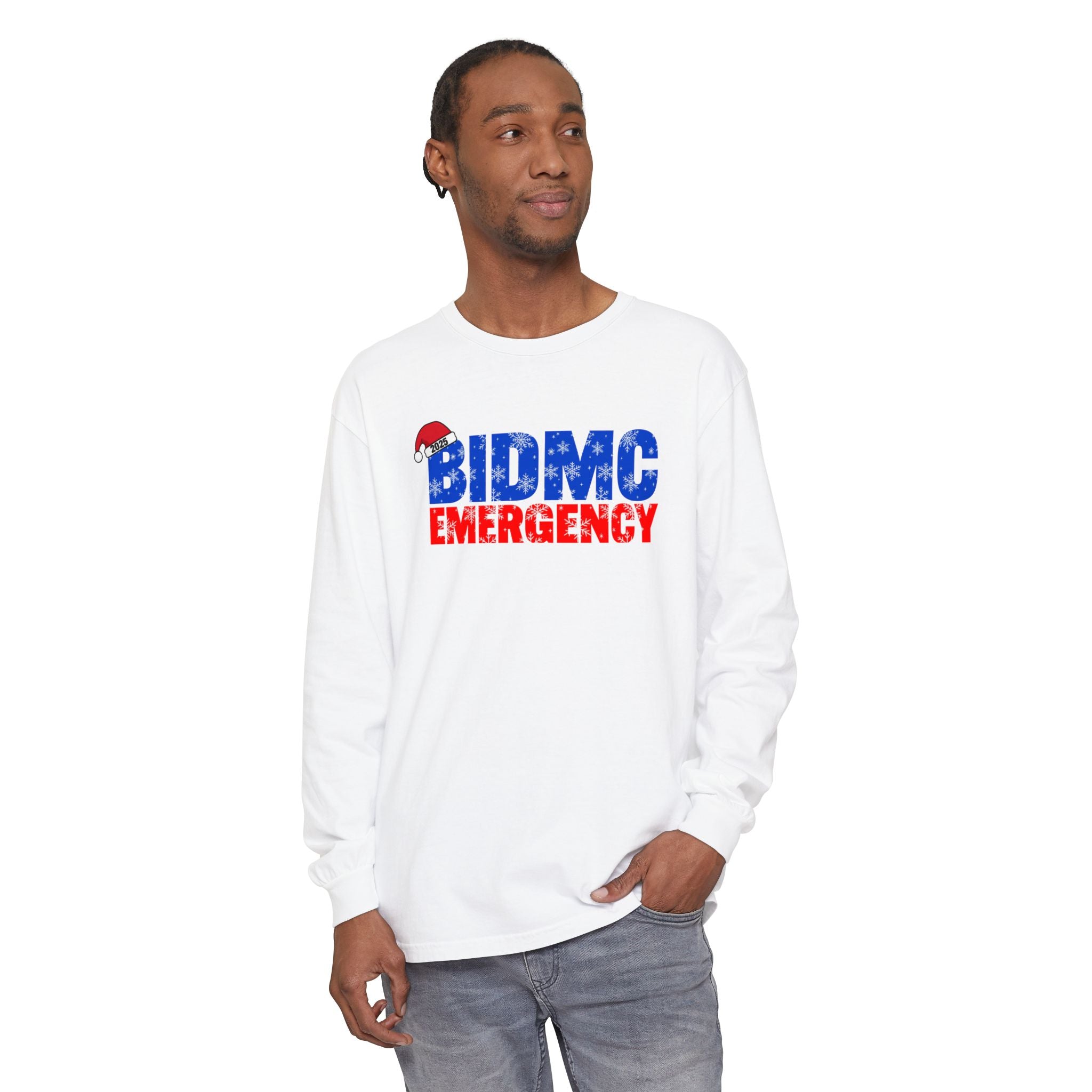 BIDMC Emergency Holiday Long Sleeve