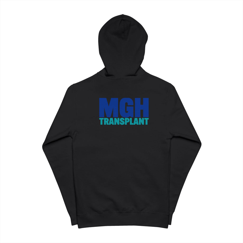 Massachusetts General Hospital Transplant Premium Fleece Zip-up Hoodie