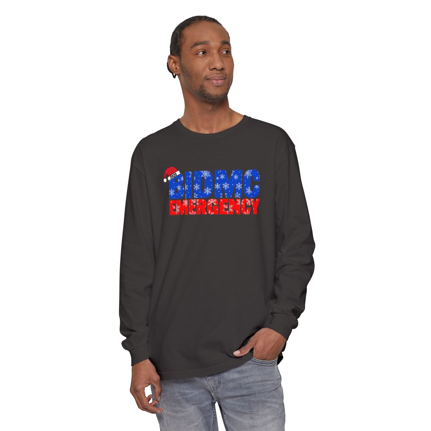 BIDMC Emergency Holiday Long Sleeve
