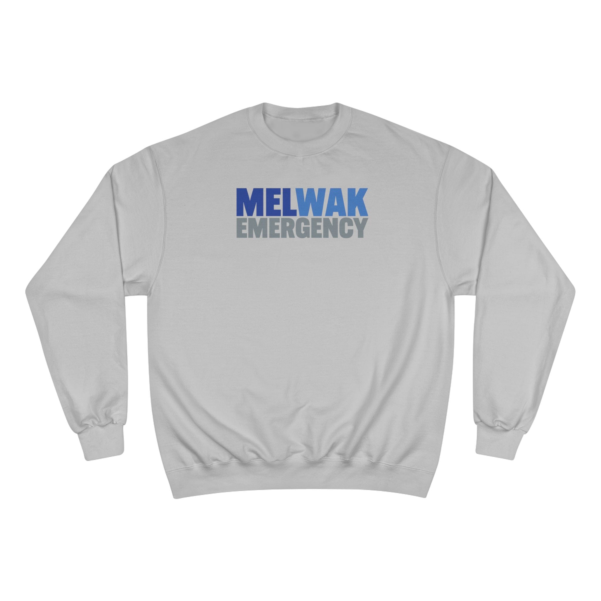 MELWAK Emergency Champion Crewneck Sweatshirt