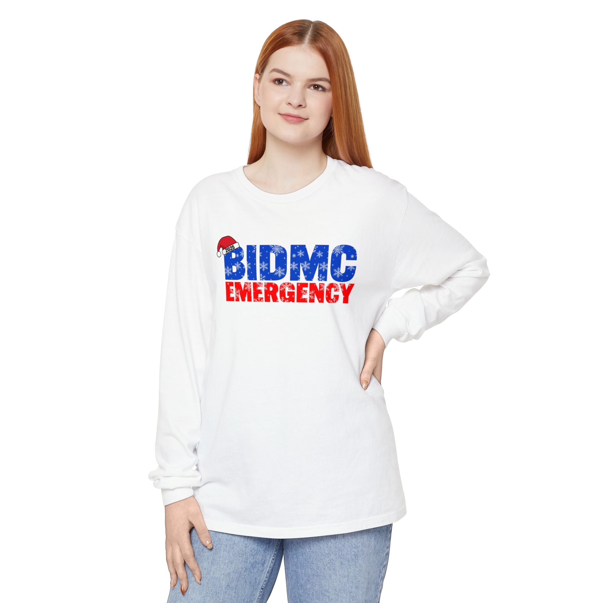 BIDMC Emergency Holiday Long Sleeve