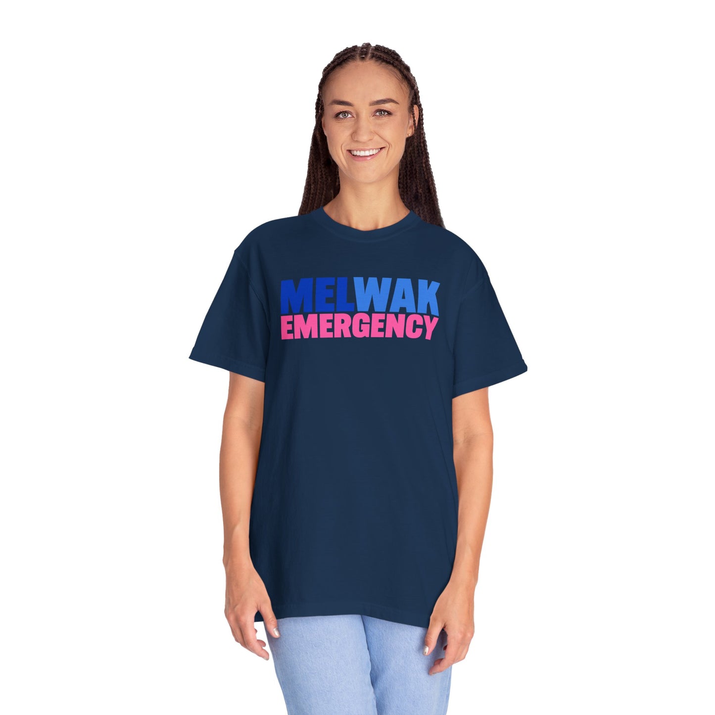MELWAK Emergency Pink Tee COMFORT COLORS
