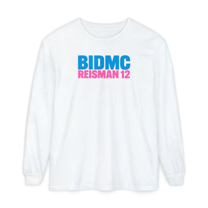 BIDMC REISMAN 12 Pink CREWNECK LONG SLEEVE TEE