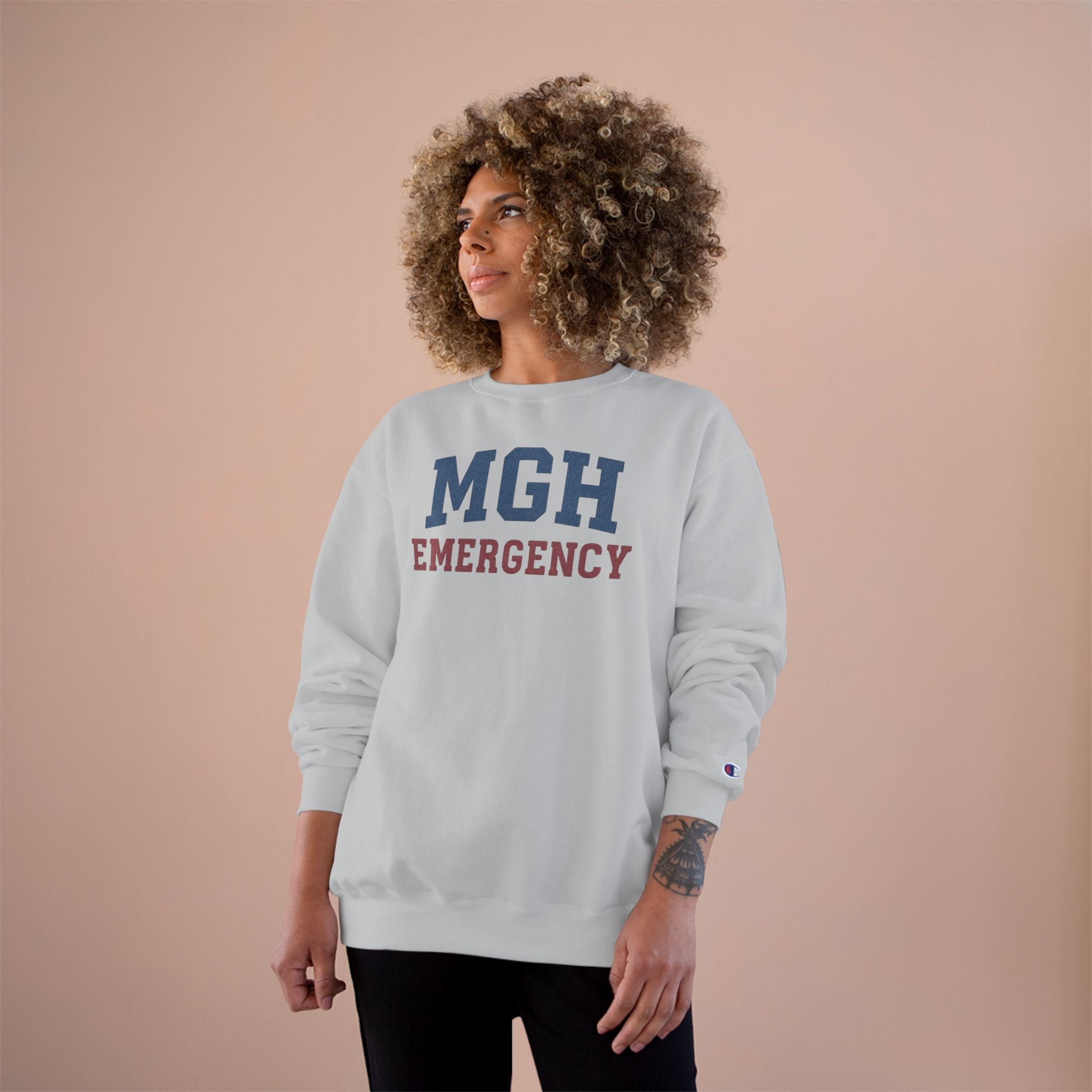 MGH EMERGECNY Champion Sweatshirt