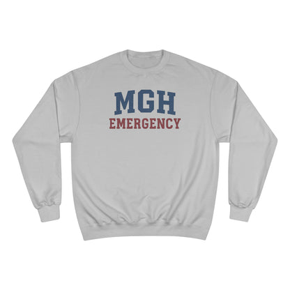MGH EMERGECNY Champion Sweatshirt