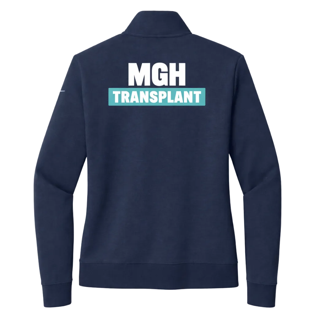 Nike Womans MGH Transplant 1/2-Zip Fleece Pullover