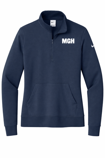 Nike Womans MGH Transplant 1/2-Zip Fleece Pullover