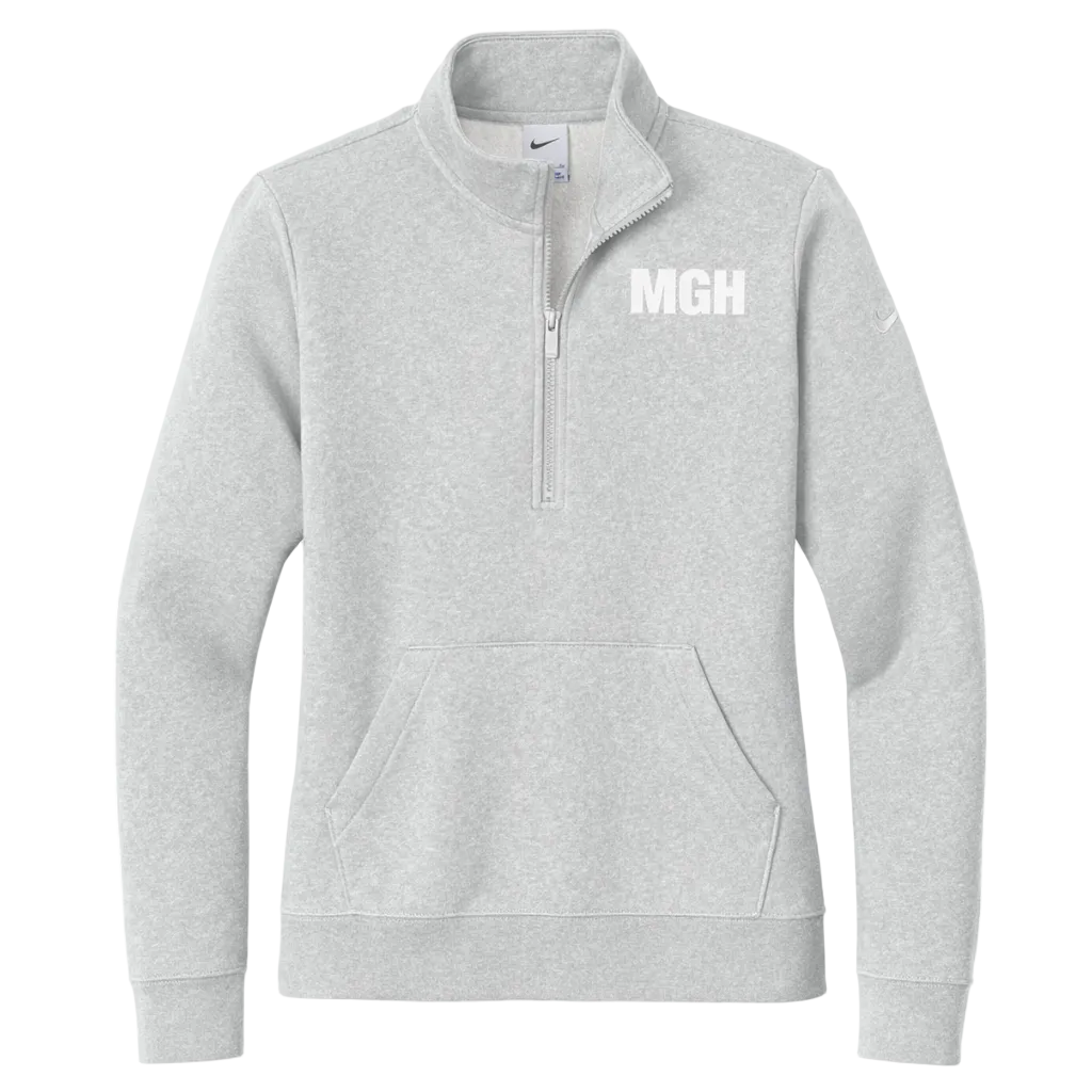 Nike Womans MGH Transplant 1/2-Zip Fleece Pullover
