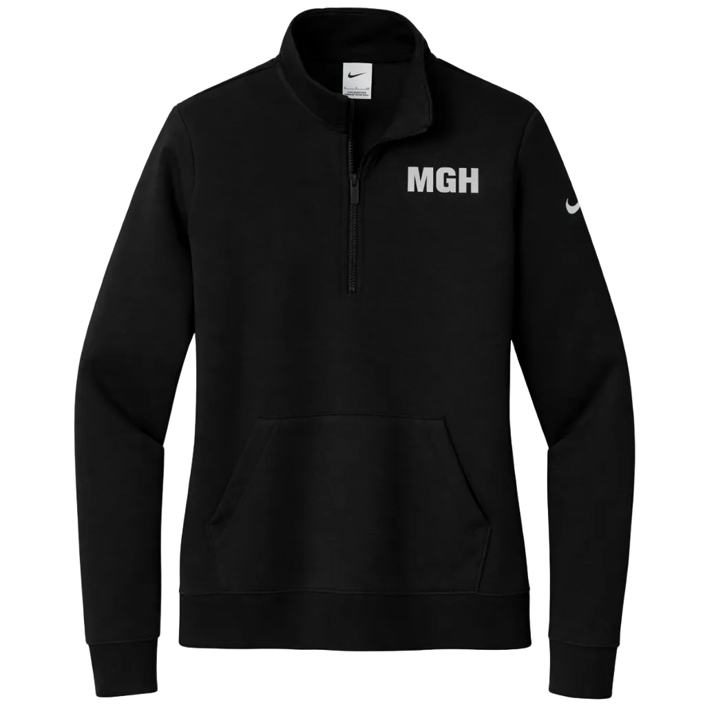 Nike Womans MGH Transplant 1/2-Zip Fleece Pullover
