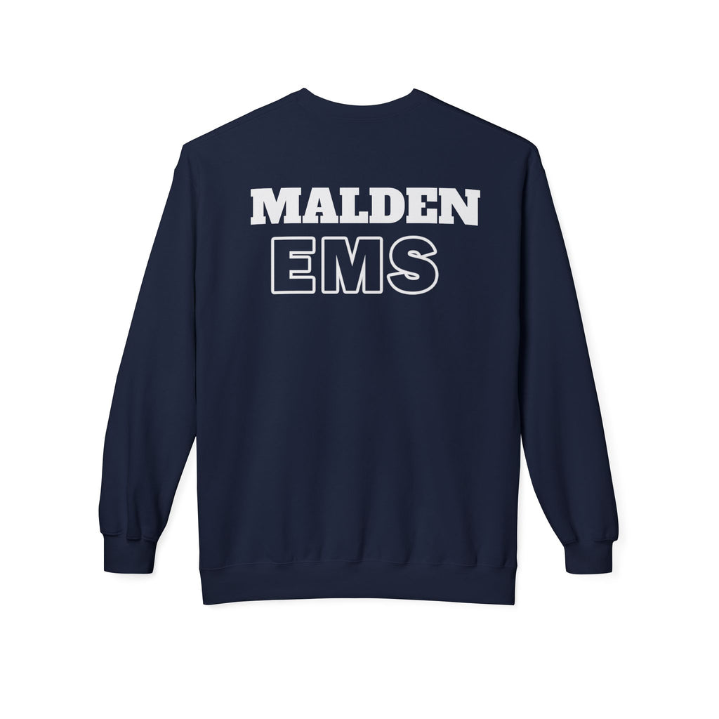 Malden EMS Crewneck Sweatshirt Navy Gildan